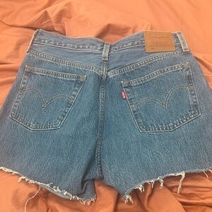 Levi's Women's Classic Blue Jean Shorts